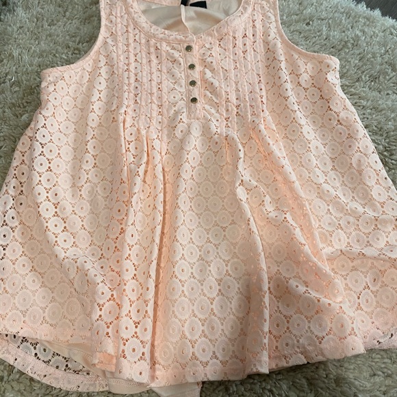 Pastel pink tank top - Picture 1 of 2